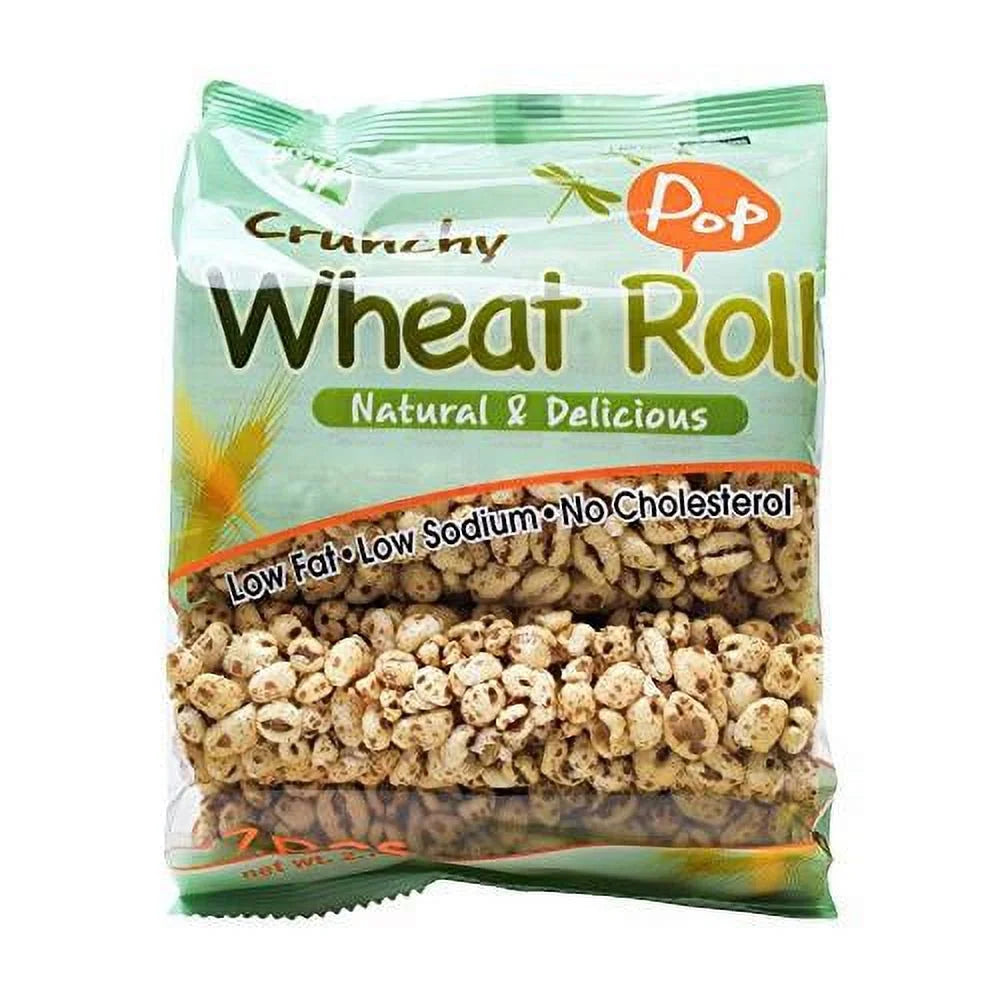 Crunchy Wheat Roll Snack 2.7 oz 12 Packs B638530