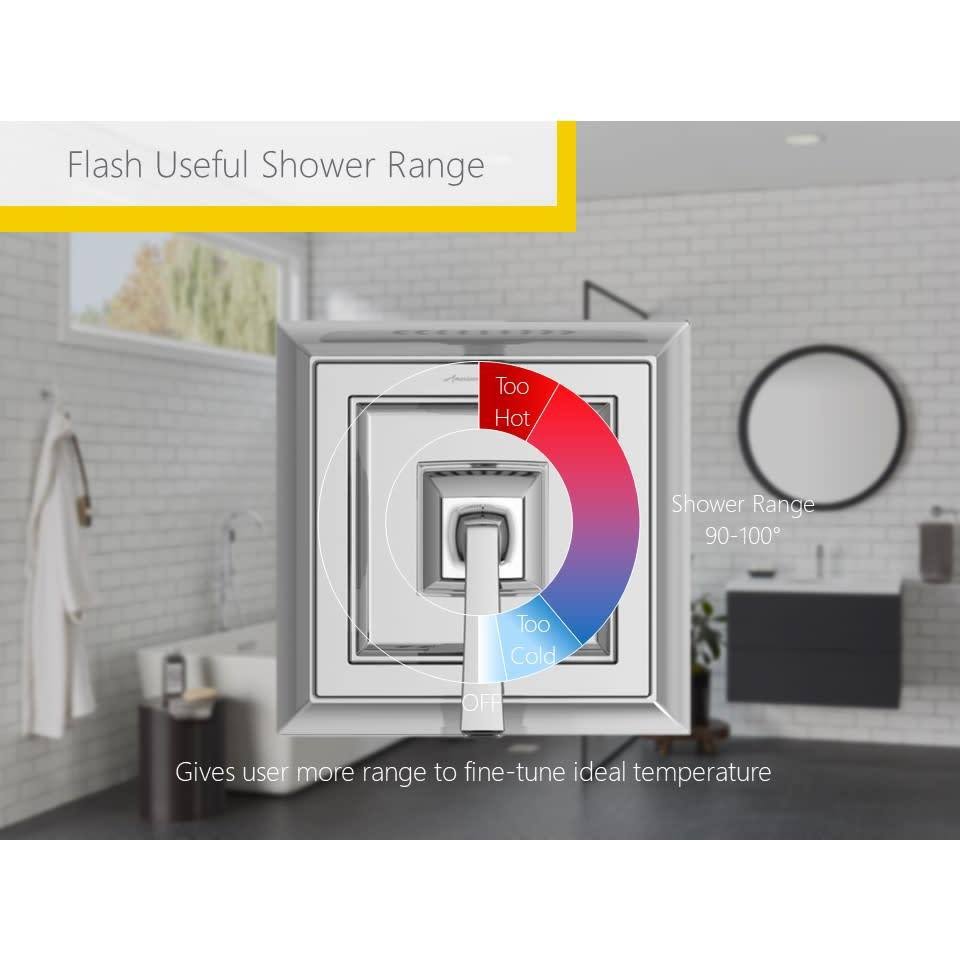 Polished Chrome Shower Trim Package Y301