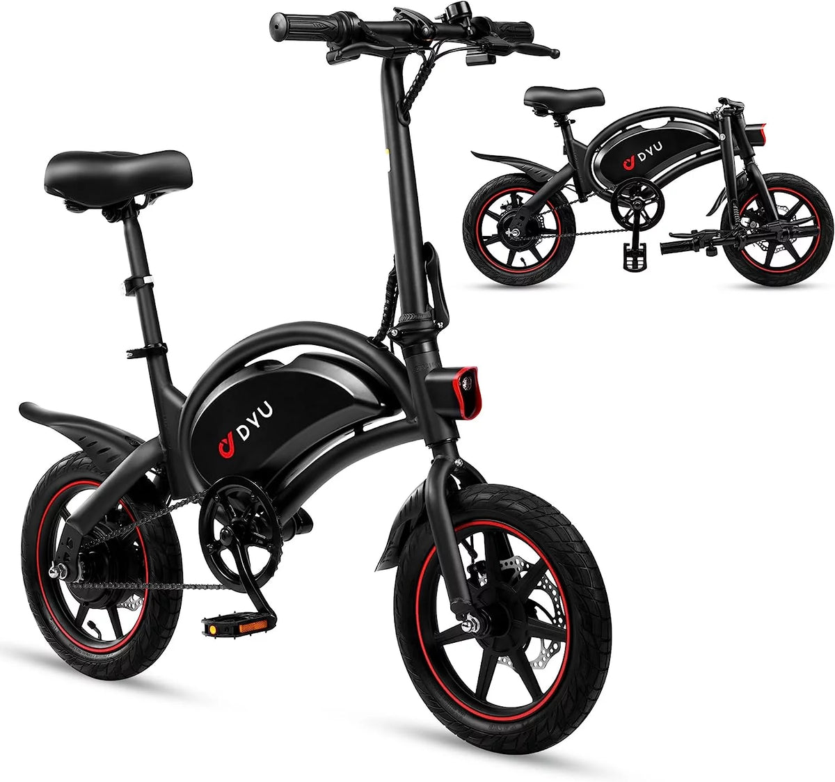 14 Folding Electric Bike 250W 36V 10Ah Pedal-Assist N6339