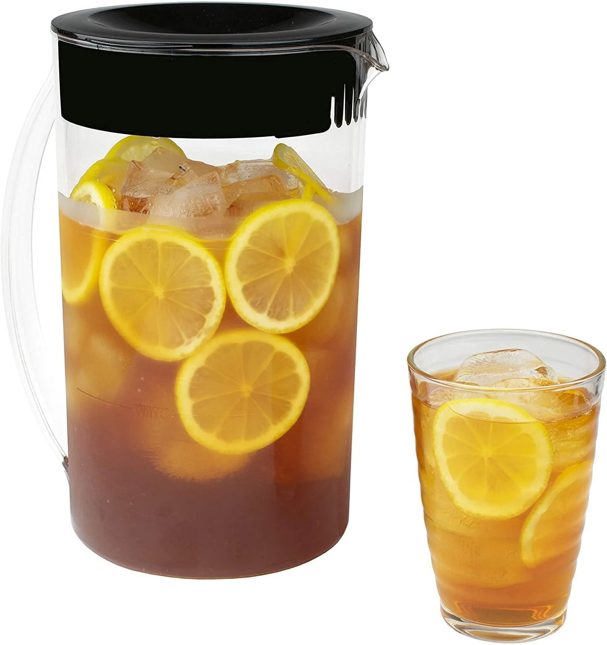 Iced Tea and Coffee Maker with 64 Ounce Pitcher, Black S280651