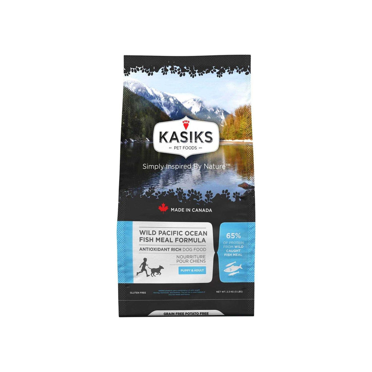 Wild Pacific Ocean Fish Meal Grain-Free Dry Dog Food U416299