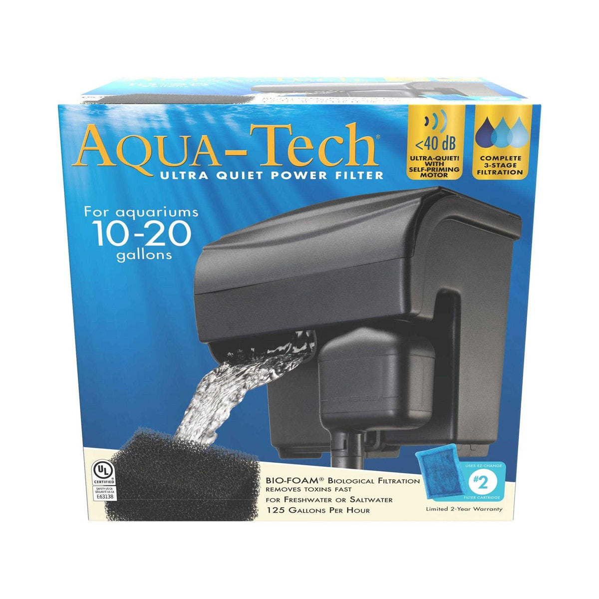 Ultra Quiet Power Filter For Aquariums R916
