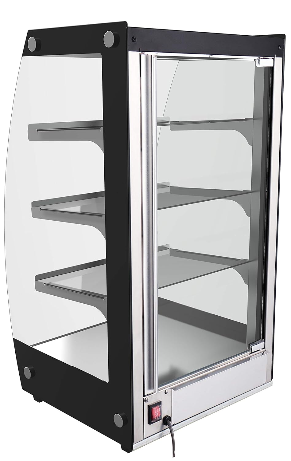 Commercial Glass Bakery Display Case 4 Tier with LED Lighting X6344