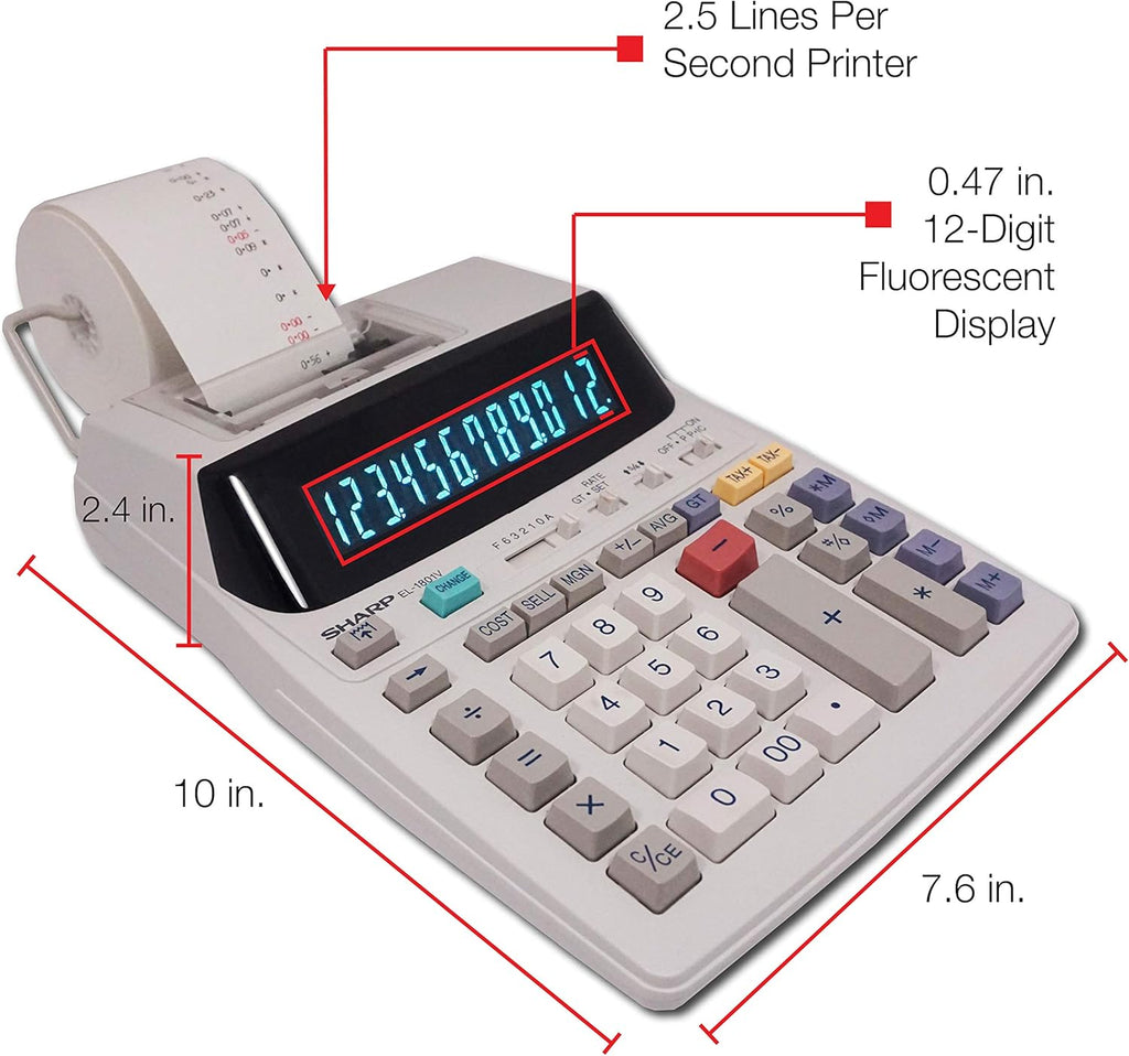 Two-Color Printing Calculator N132702