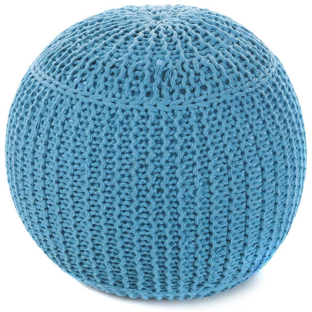 Blue Indian Pouf R250