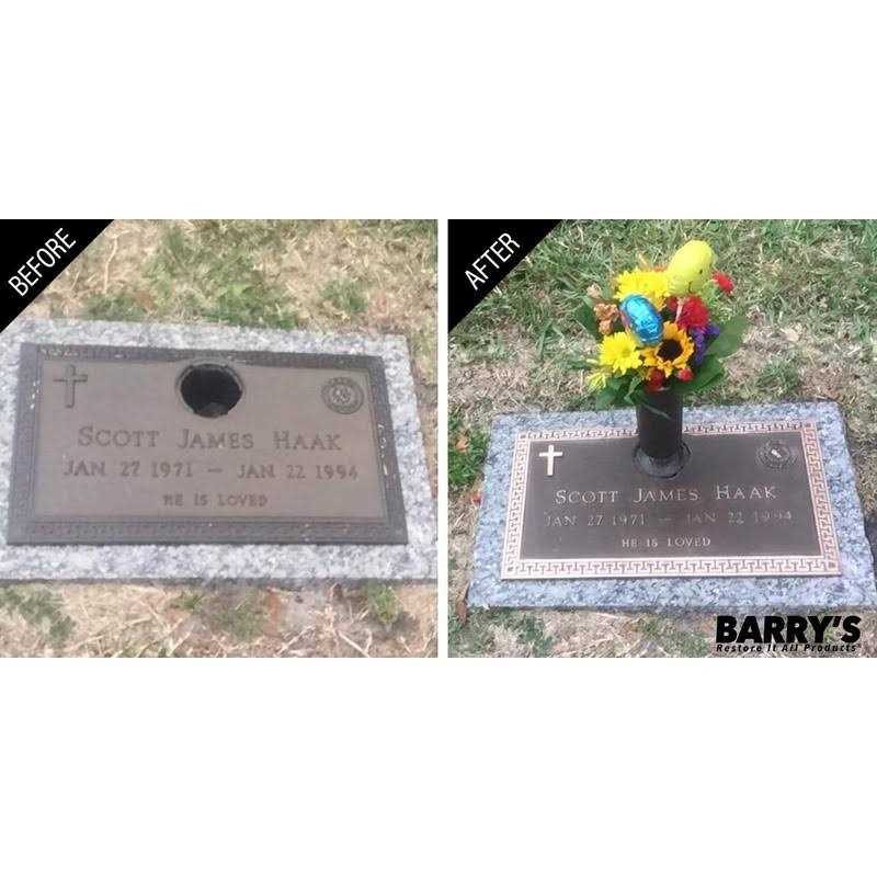 Cemetery Marker Care System H6608