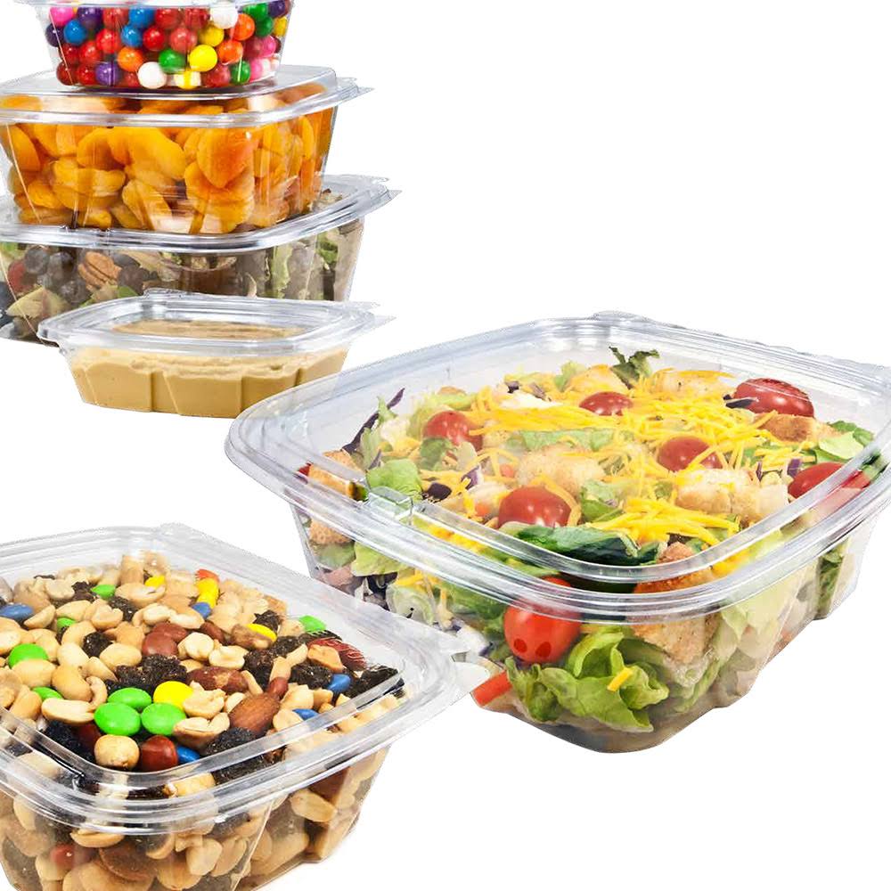 Clear Container, 48 oz, 200/Case E50701