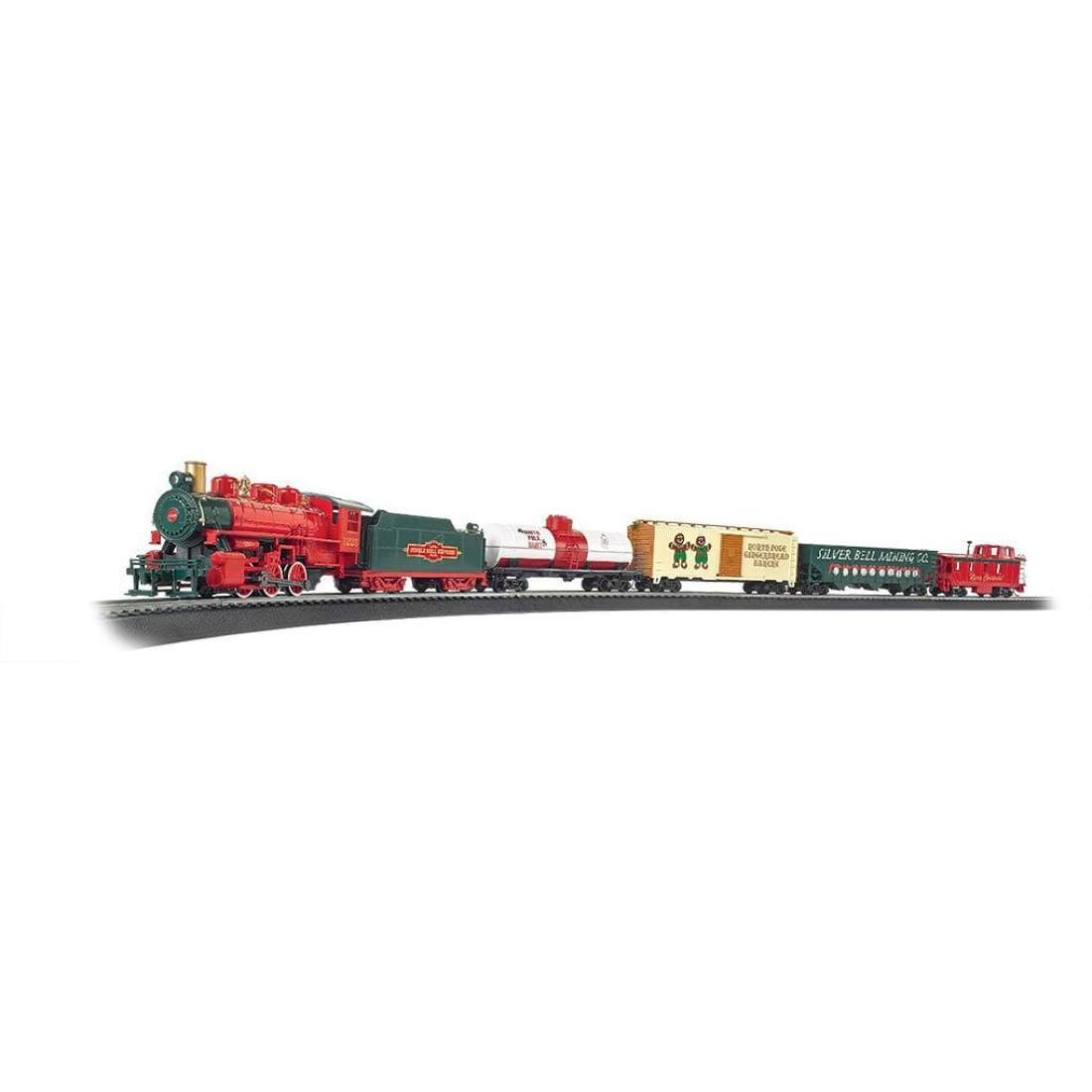 Jingle Bell Express Ready to Run Electric Train Set HO Scale C58529