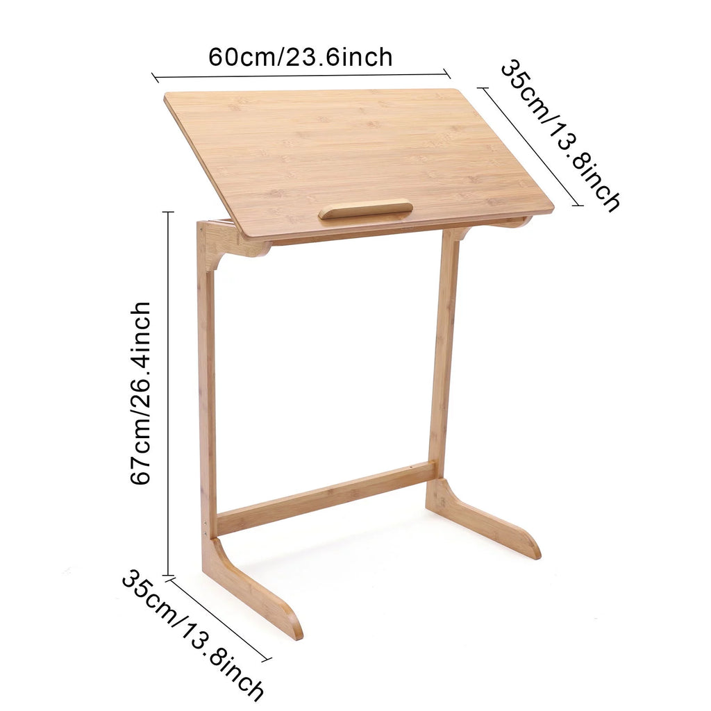 Bamboo Adjustable Laptop Desk E679275