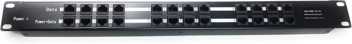 12 Port PoE Injector N9115