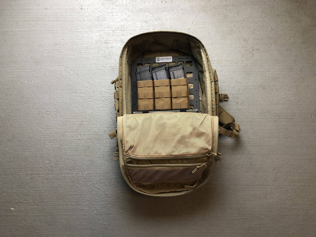 Black 12.25 x 19 Rigid Molle Panel H3563
