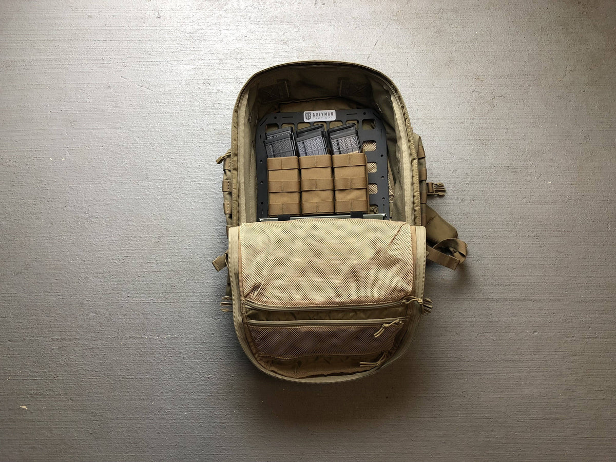 Black 12.25 x 19 Rigid Molle Panel H3563