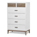 6 Drawer White Chest M44297