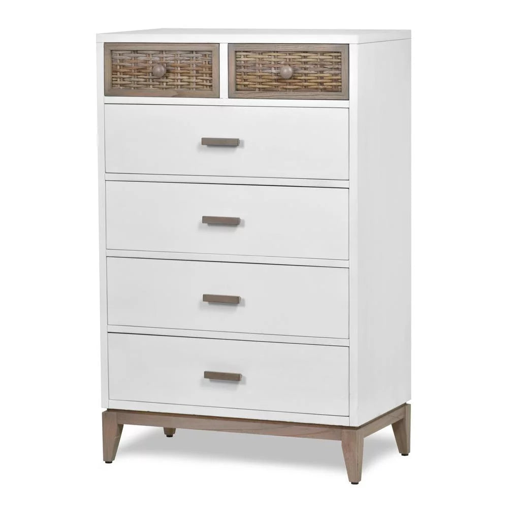 6 Drawer White Chest M44297