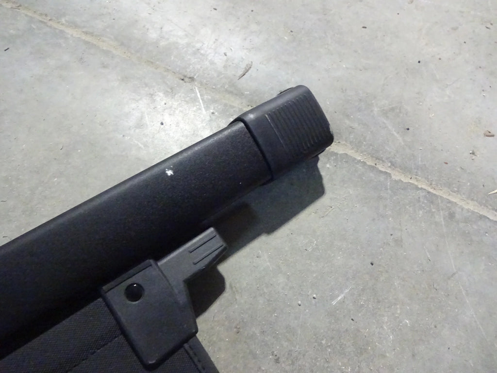Black Retractable Cargo Cover A176