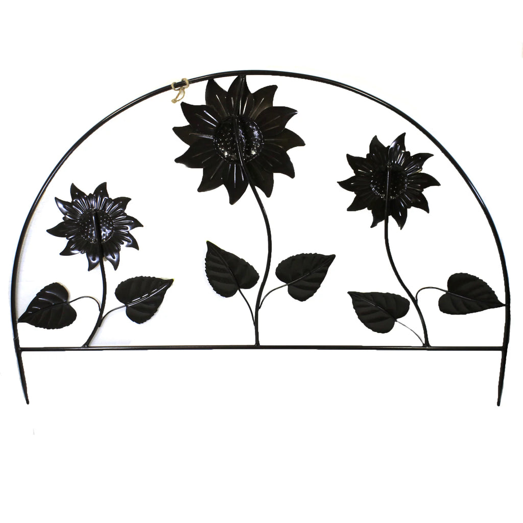 Sunflower Metal Yard Stake G66175