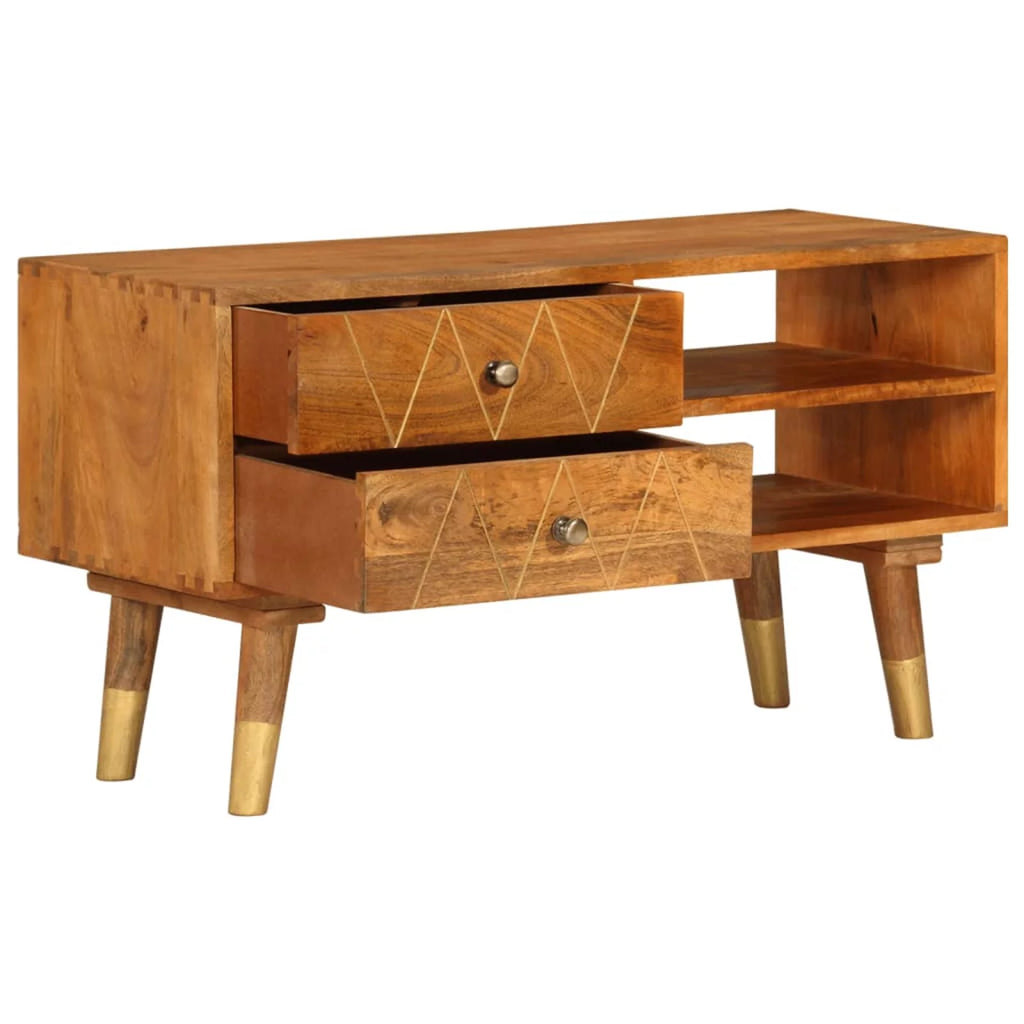 Solid Mango Wood TV Cabinet Z805