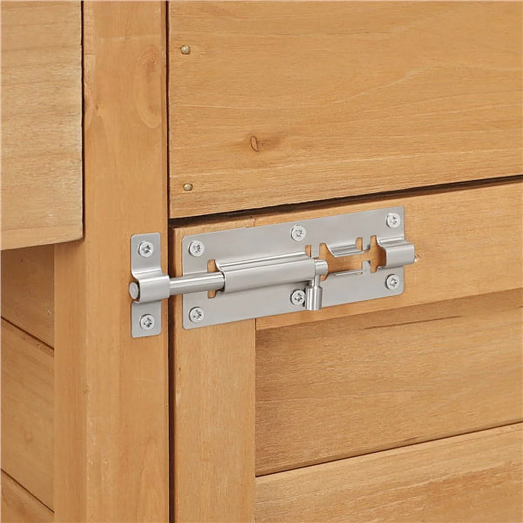 Wooden Garden Potting Bench with Cabinet T725543