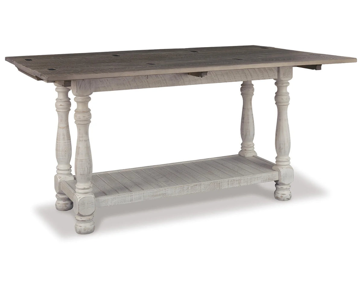 Gray/White Sofa Console Table H85765