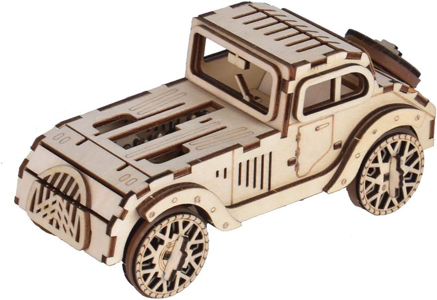 3D Mechanical Treasure Box Wooden Puzzles Pack of 2 H543310