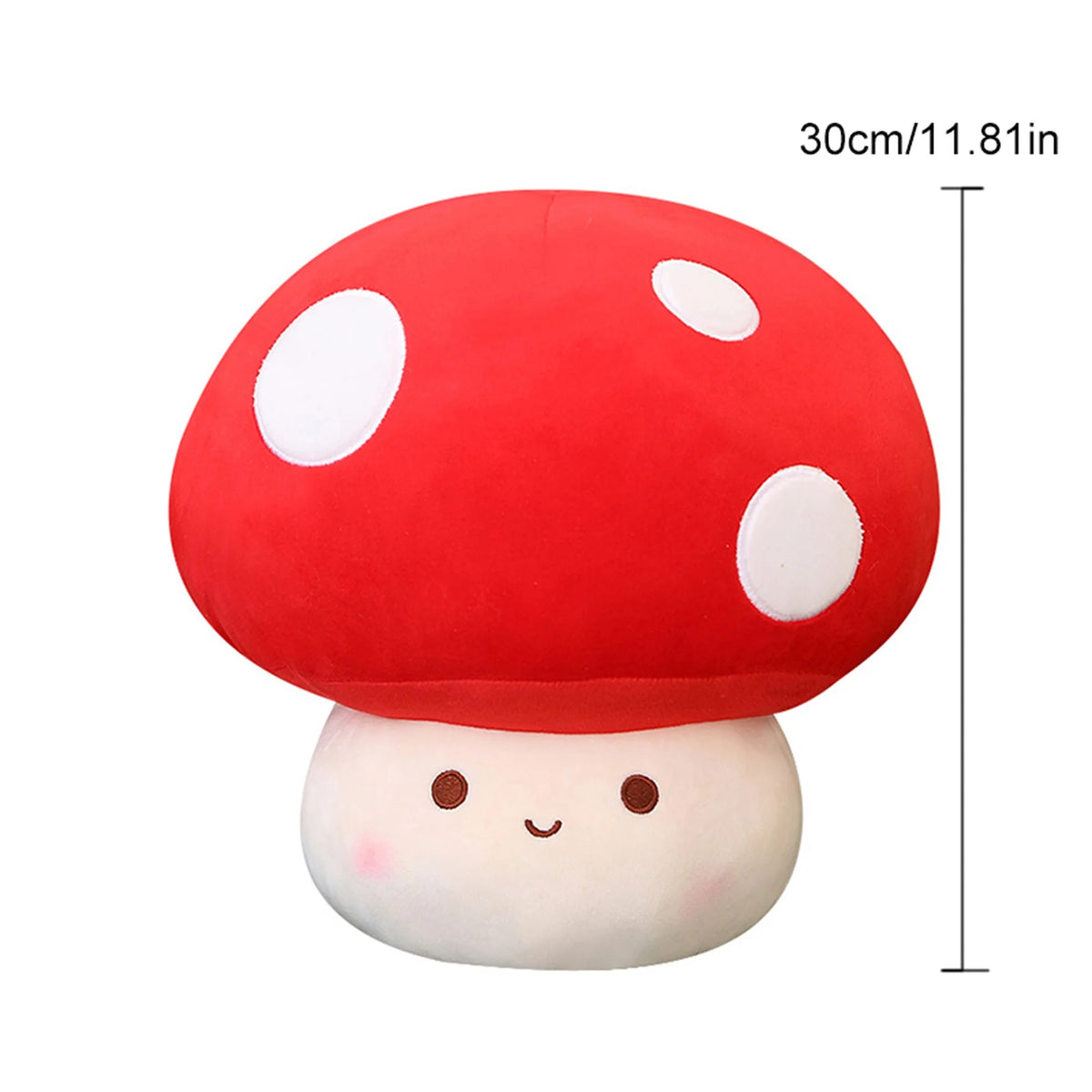 Cute Mushroom Shaped Plush Toy Stuffed Doll E907012