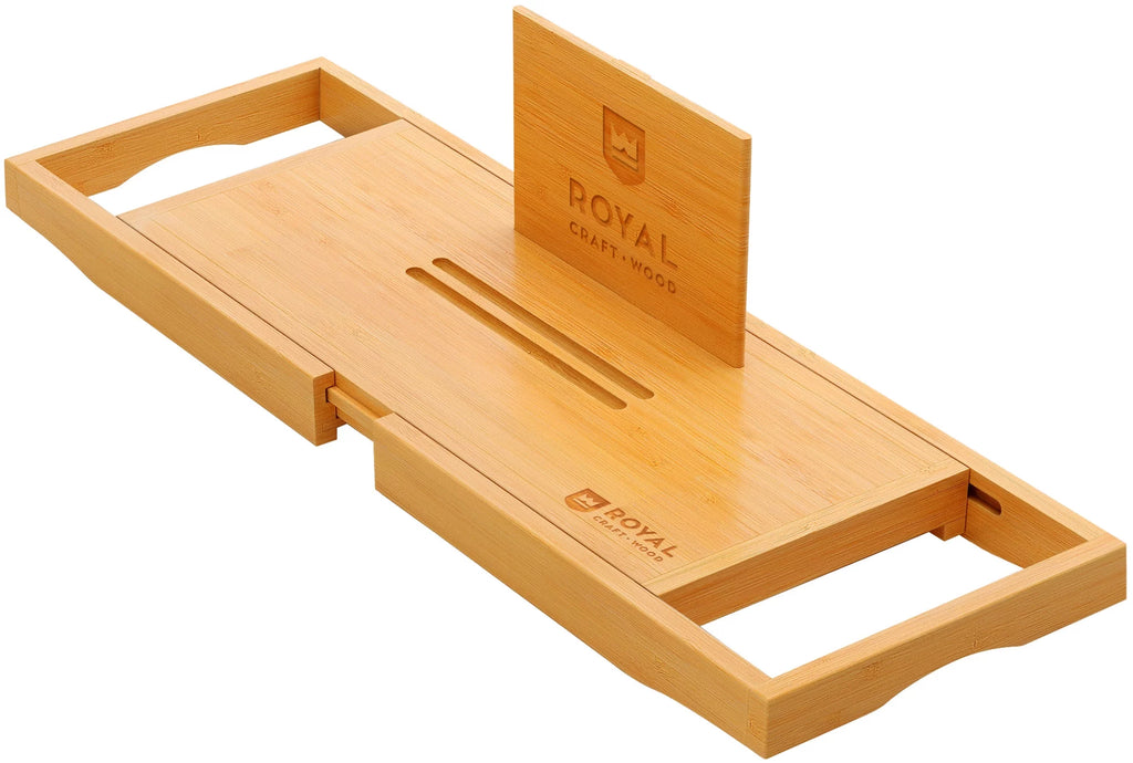 Natural Bamboo Bathtub Caddy X956731