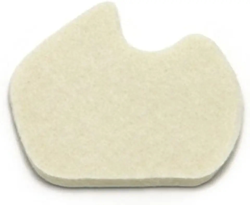 White Felt Sesamoid Pad 100 Pack 1/8" Thick N186
