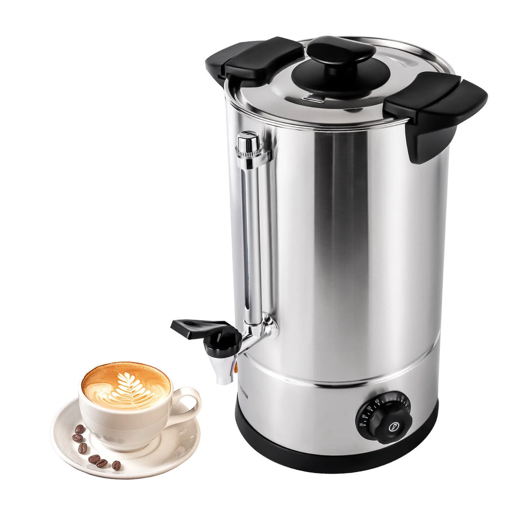 1000W Stainless Steel 10 Litre Hot Water Urn Q436