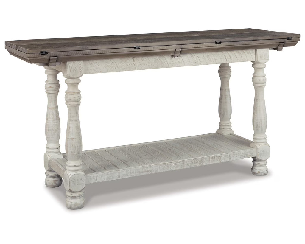 Gray/White Sofa Console Table H85765