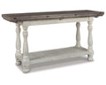 Gray/White Sofa Console Table H85765