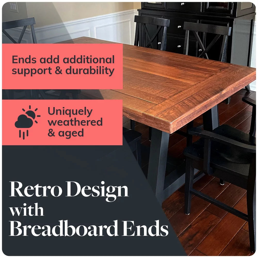 Reclaimed Wood Table Top 36" x 36" G8591