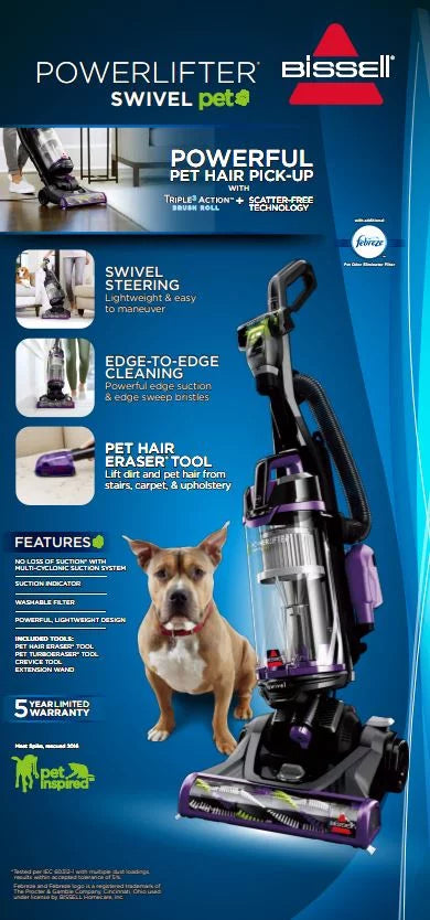 Bagless Upright Vacuum U57372
