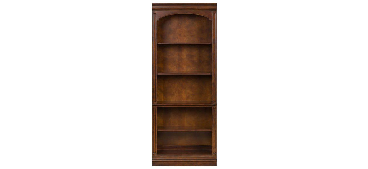 Cognac Open Bookcase W9190