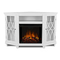 56" Corner Electric Fireplace TV Stand A49005