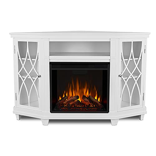 56" Corner Electric Fireplace TV Stand A49005