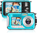 Waterproof 2.7K Full HD 48MP Underwater Camera, Pack of 2 D289417
