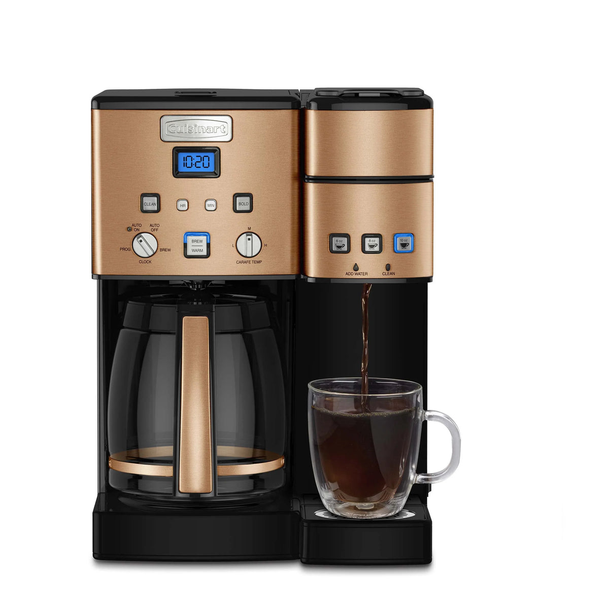 12 Cup Coffeemaker and Single-Serve Brewer H8833
