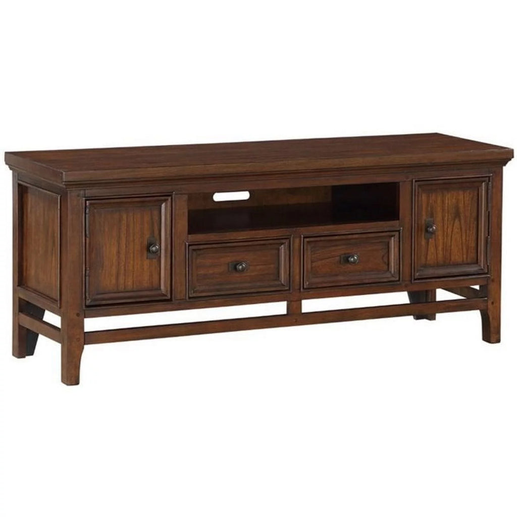 Brown Cherry Wood TV Stand M493927