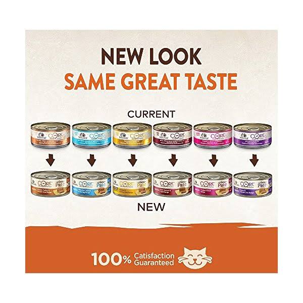 Grain-Free Pate Canned Cat Food, Chicken, Turkey & Chicken Liver, 5.5 oz Case of 24 O408