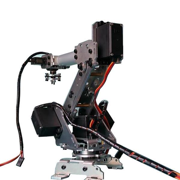6DOF Aluminum Robot Arm Kit with 6 Pcs Servo H793