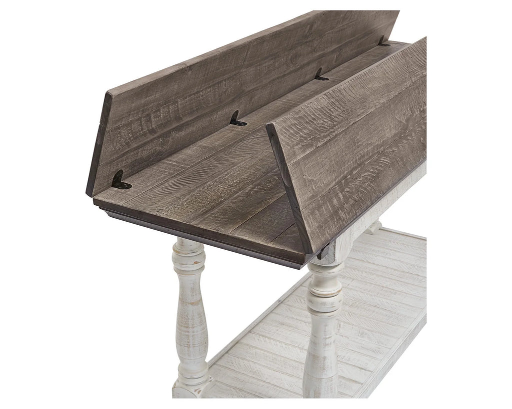 Gray/White Sofa Console Table H85765