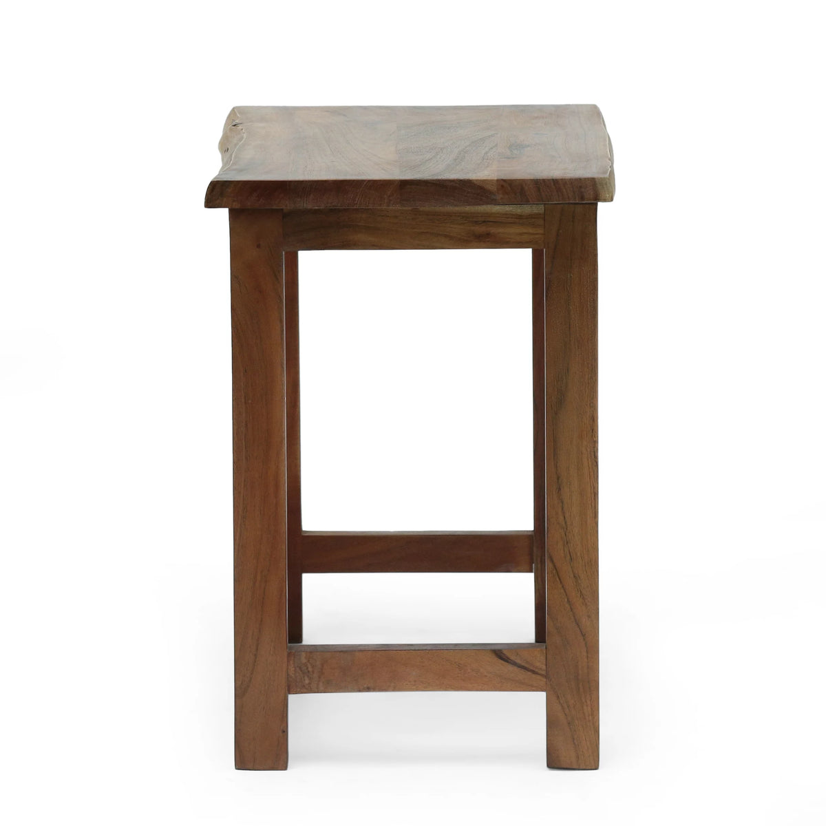 Acacia Wood Nesting Coffee Table, 3 Piece, Walnut R8108