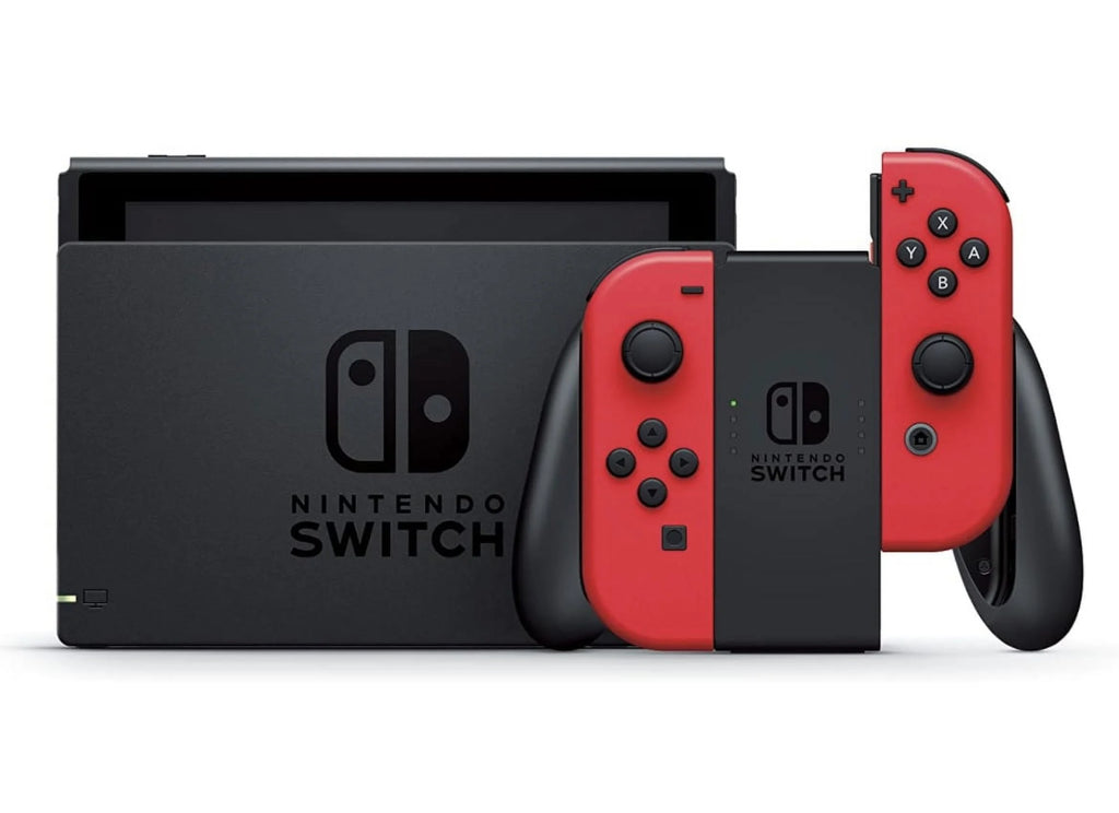Nintendo Switch Console with 64GB MicroSD Memory Card and Carrying Case D39830