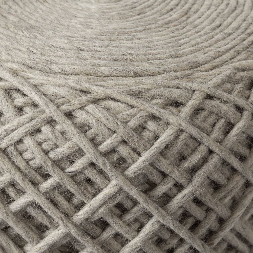 Oatmeal Pouf R369