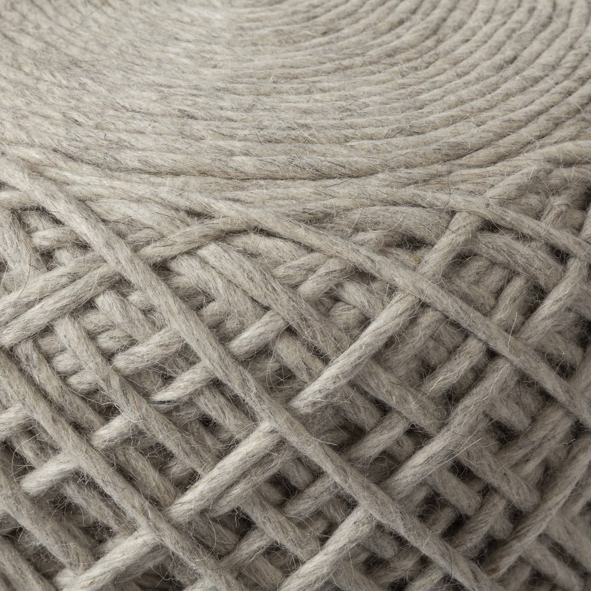 Oatmeal Pouf R369