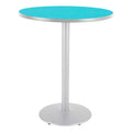 Round Pedestal Stool-Height Cafe Table 42 inch Diameter X66771