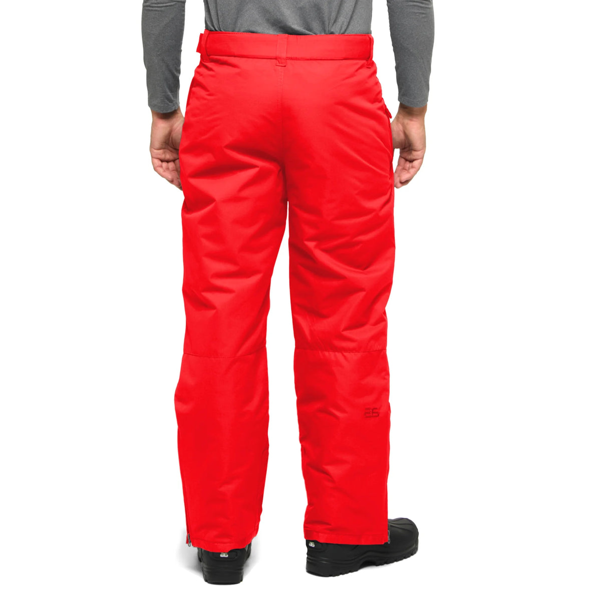 Red Insulated Winter Pants D501