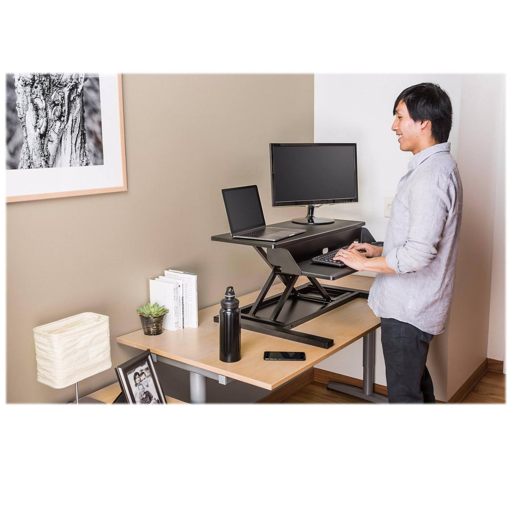 Black Standing Desk Converter X3063
