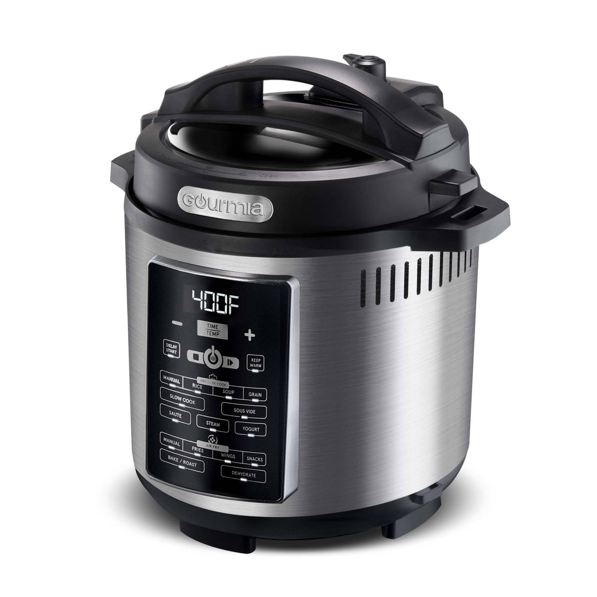 One-Lid Pressure Cooker Air Fryer V4958
