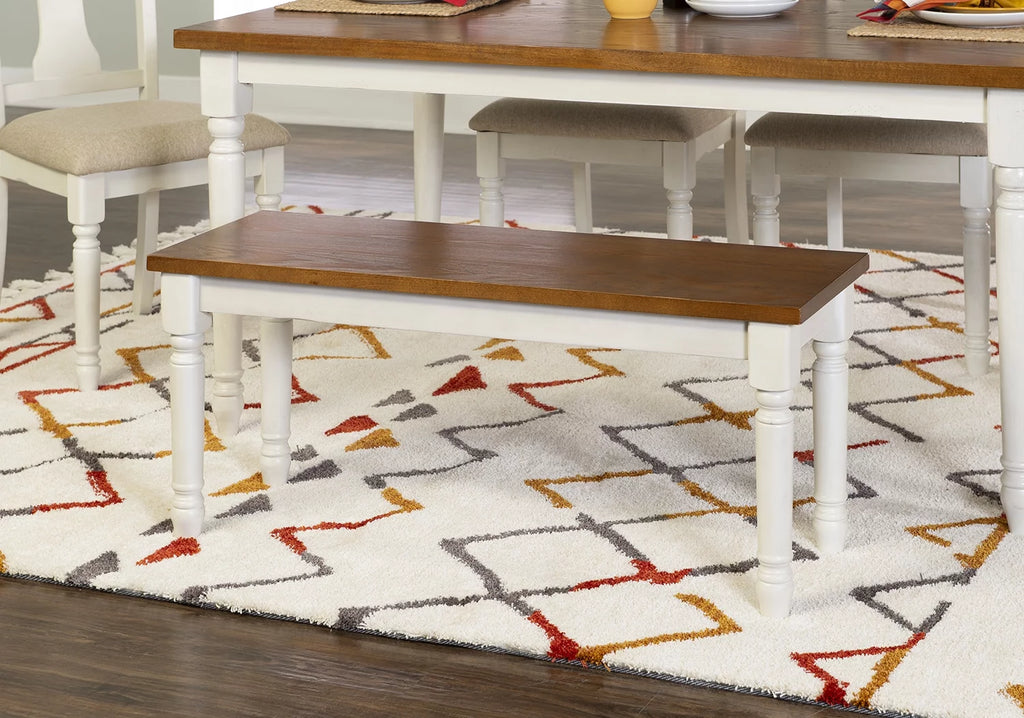 Vanilla White Dining Bench X984948